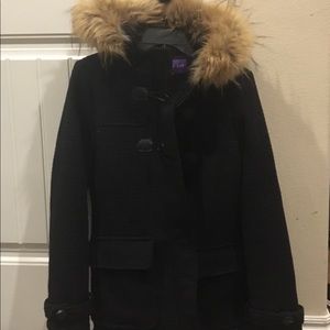 Madden girl black coat! Size L